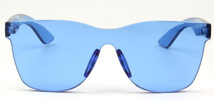 Unisex Square Tinted Lens Fashion Sunglasses