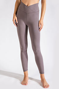 PLUS SIZE V WAIST FULL LENGTH LEGGINGS